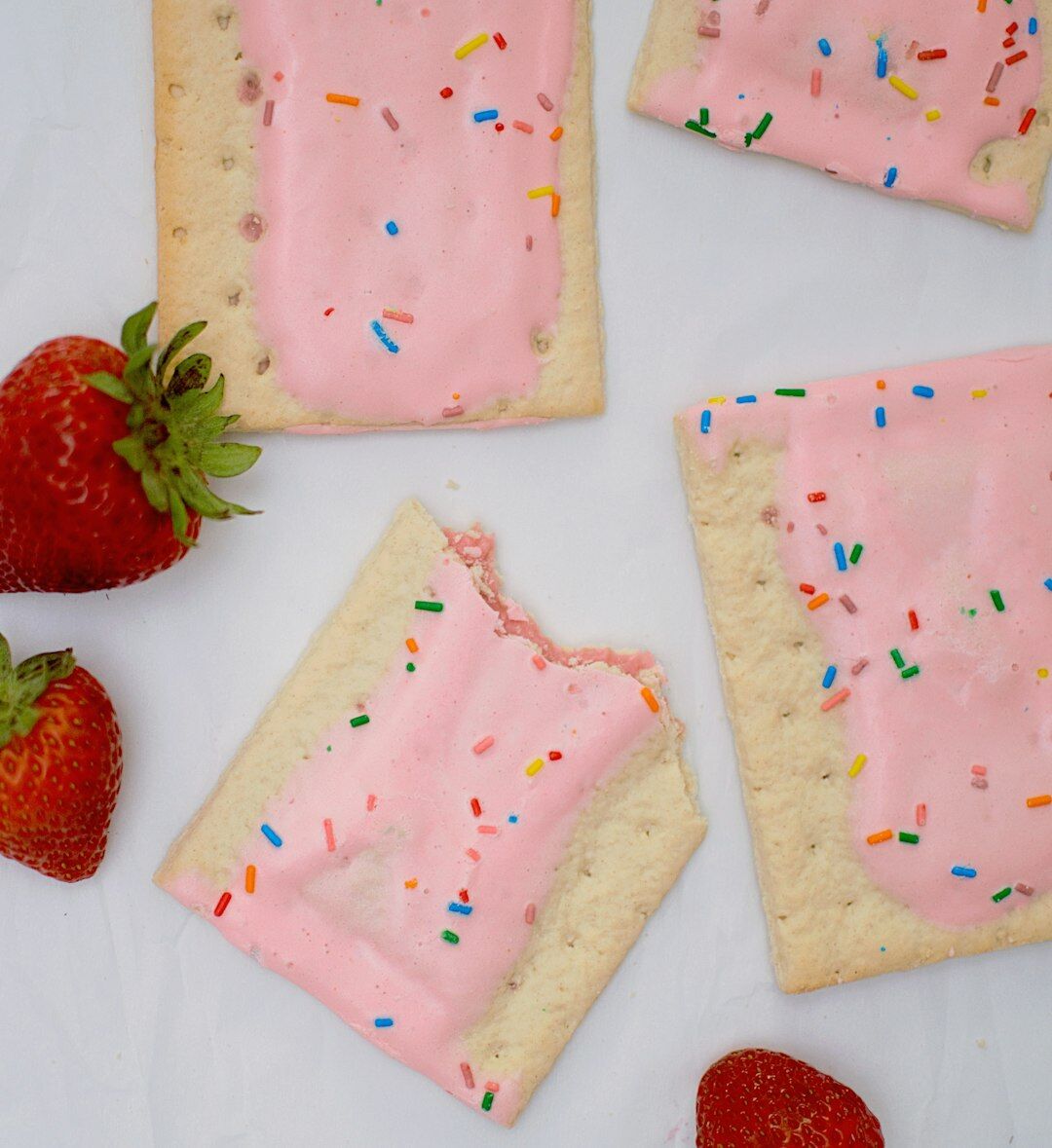 strawberry dessert tart