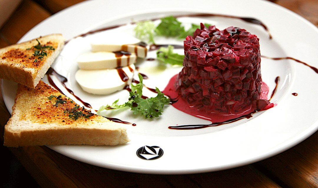 traditional czech food plating